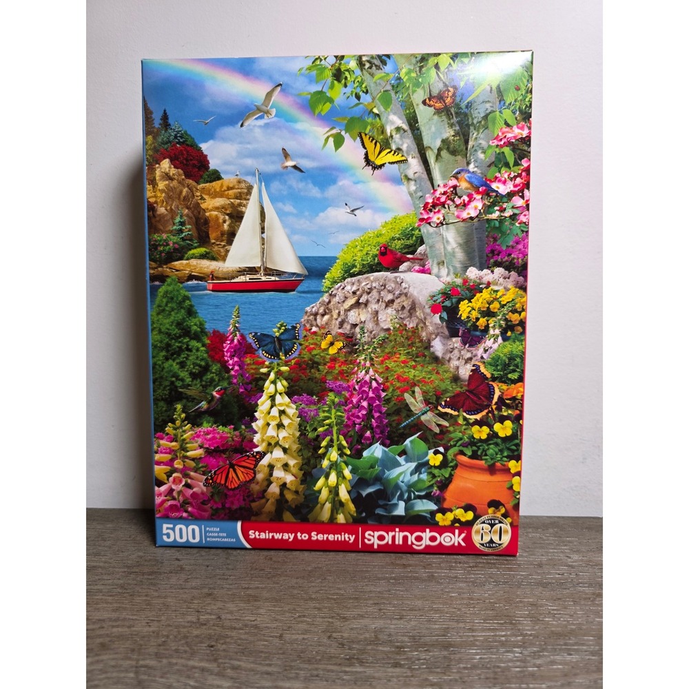 Stairway to Serenity - 500 Piece Jigsaw Puzzle by Springbok